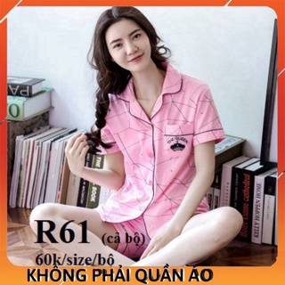 Rập giấy pijama cộc tay mẫu R61