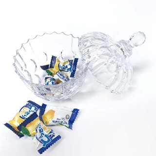 Set 3 Thố pha lê đựng hạt dưa bánh mứt ngày Tết