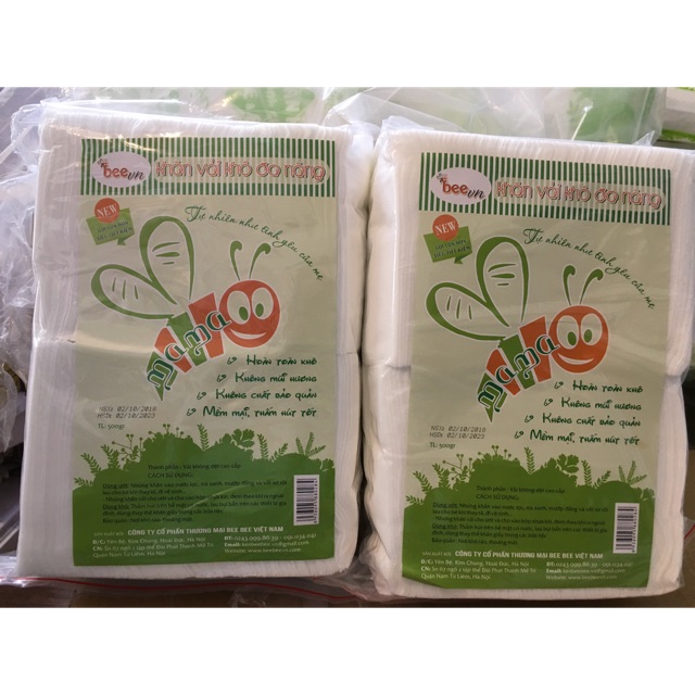 Combo 2 gói khăn khô mama 500g