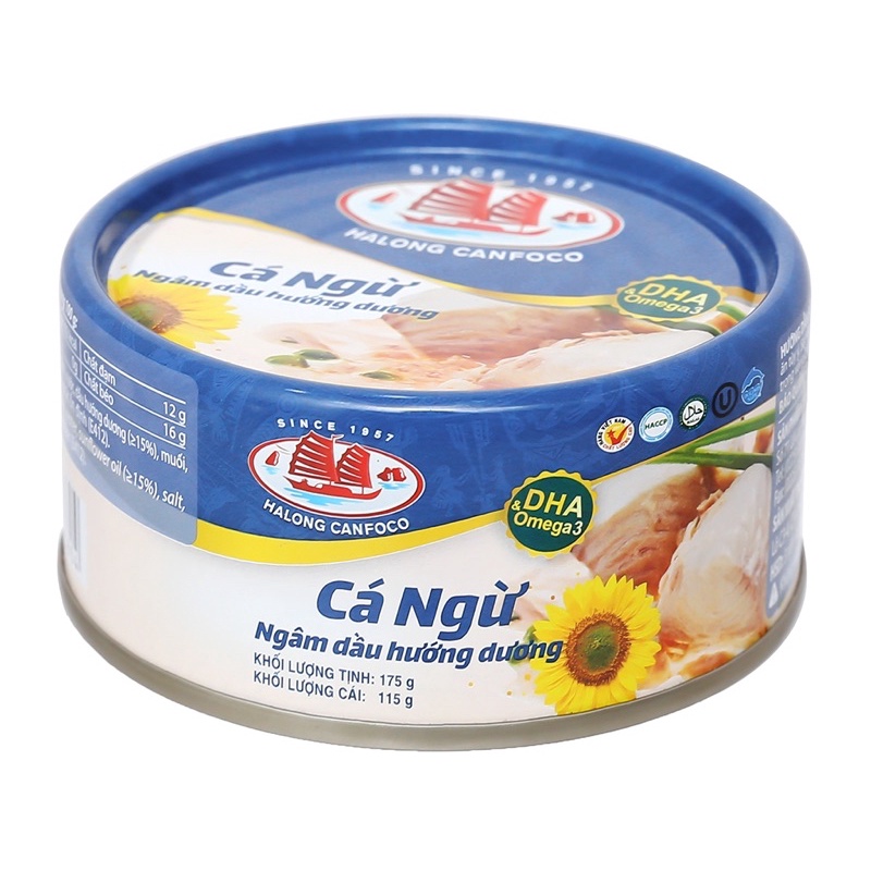 Cá ngừ ngâm dầu Hạ Long hộp 175g