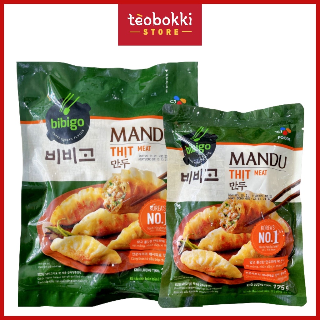 Bánh xếp nhân thịt Bibigo