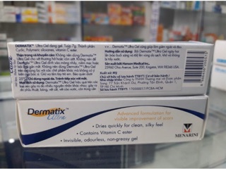 Dermatix ultra gel cải thiện sẹo