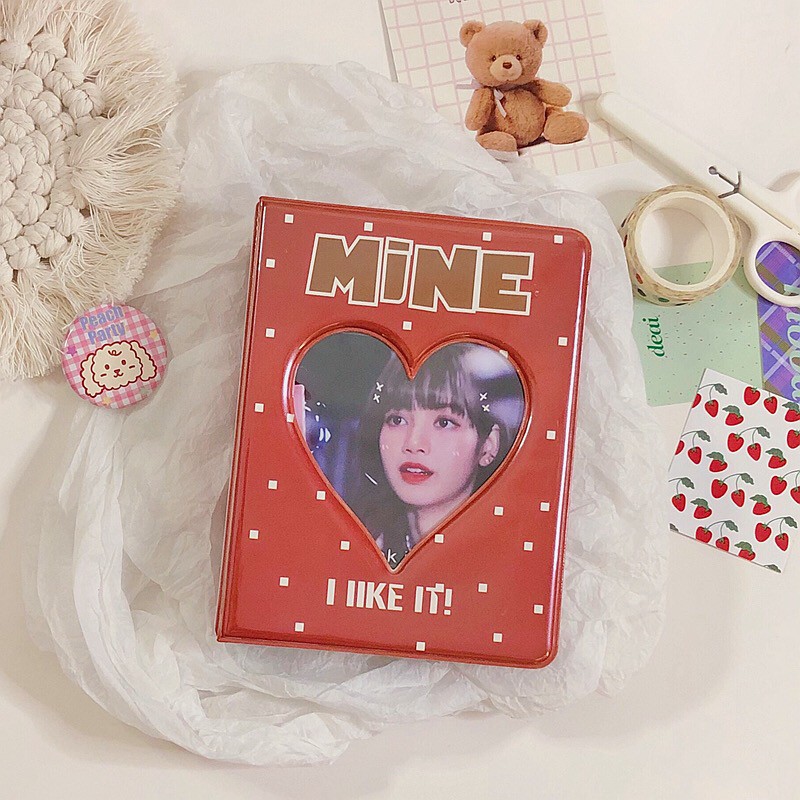 Album đựng ảnh hình trái tim dễ thương