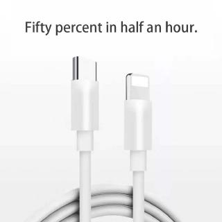 Dây cáp sạc nhanh PD linh hoạt dành cho iPhone Type-C USB C Lightning