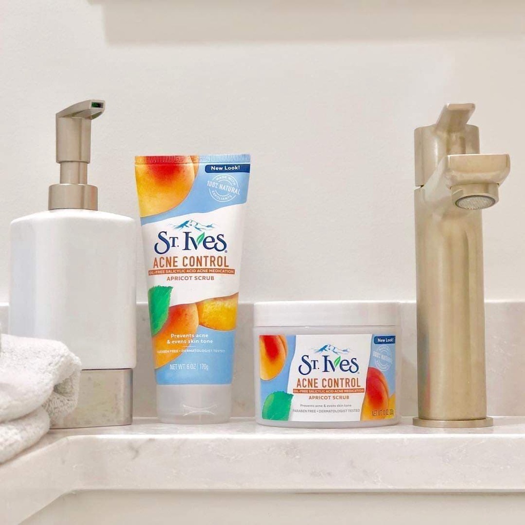 Tẩy Tế Bào Chết Cho Mặt St.Ives 170g