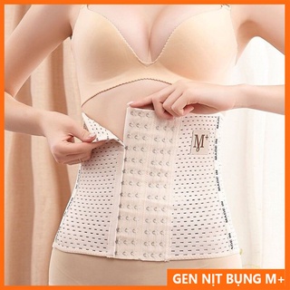 Đai nịt bụng giảm mỡ m+ - gen nịt bụng eo thon freesize thoải mái