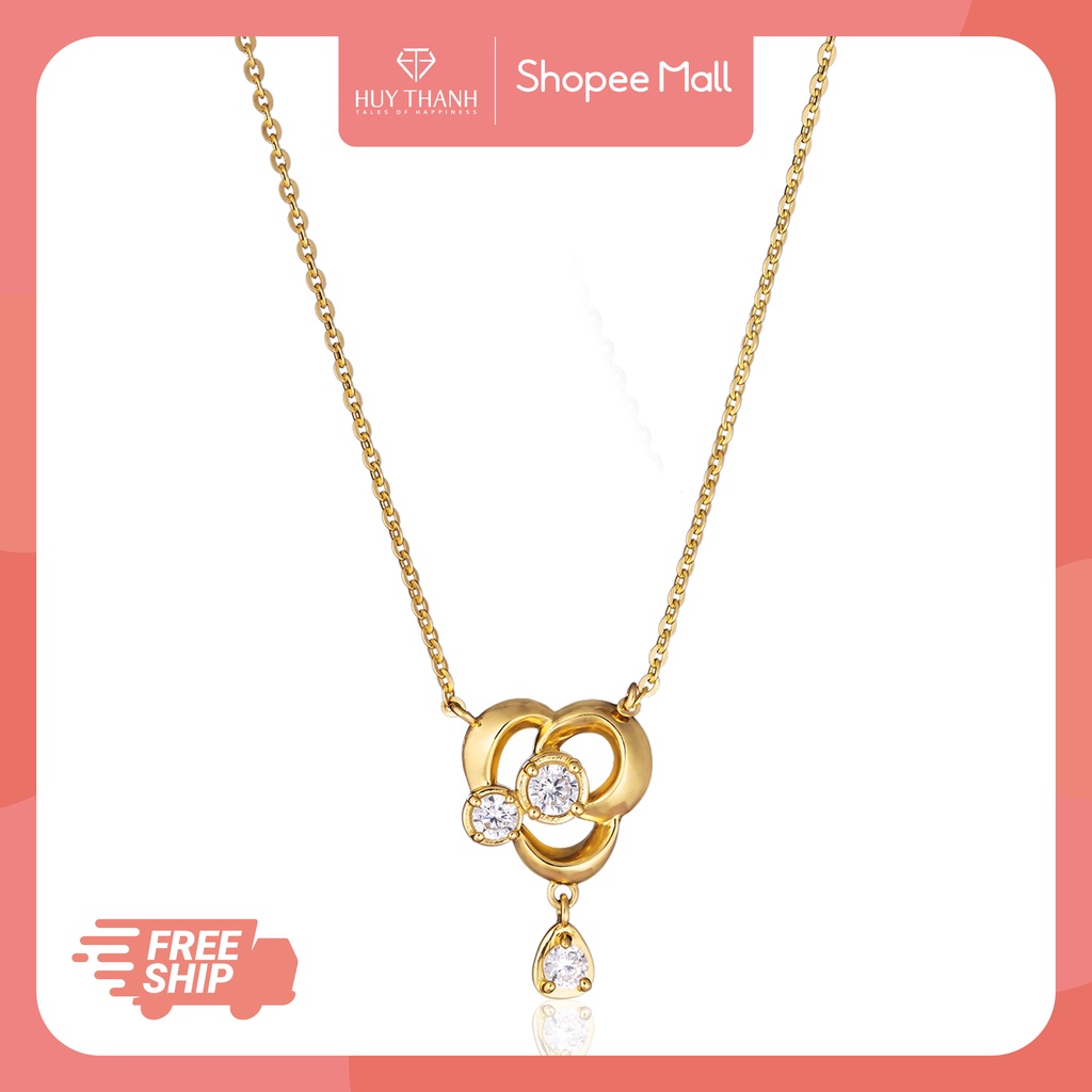Dây chuyền vàng 14k DCPTB293 Huy Thanh Jewelry