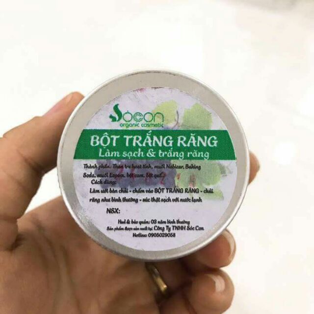 Bột trắng răng thảo dược
