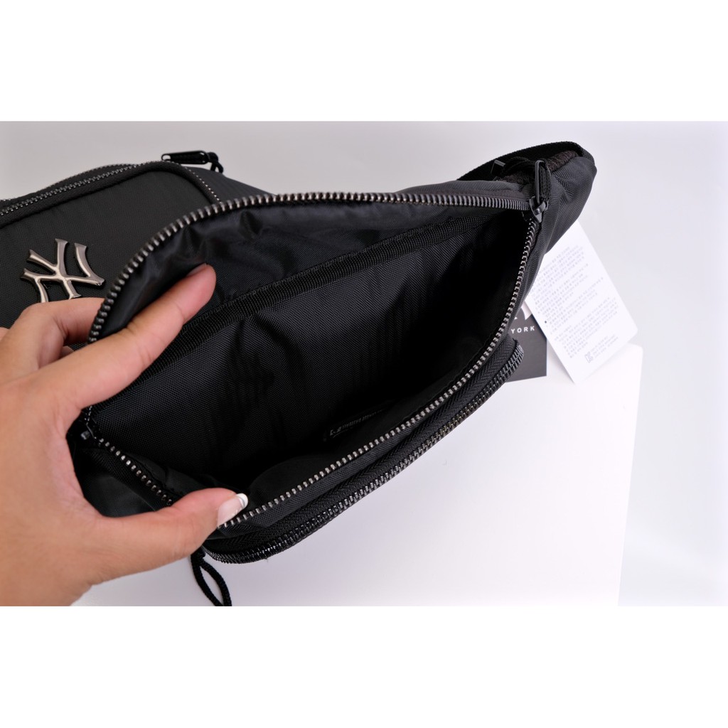 Túi bao tử | Túi đeo chéo| 2 ngăn Ny | Logo kim loại | Polyester cao cấp | BigBuy360 - bigbuy360.vn