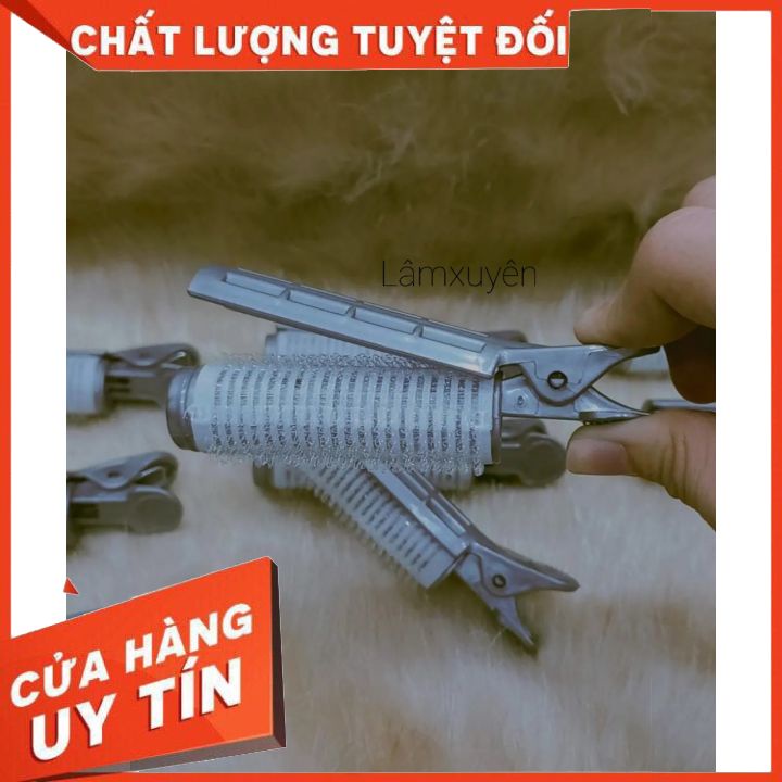 Bộ uốn phồng chân tóc bằng ống cuốn dính hộp 14 cái FREESHIP  Sử dụng để uốn lạnh phồng chân tóc các salon tóc cá nhân