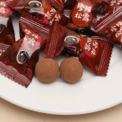 Kẹo trà sữa trân châu phủ ca cao Fucuco - Ăn vặt hot phong cách Đài Loan - Kẹo socola chocolate lễ tết năm mới 2021