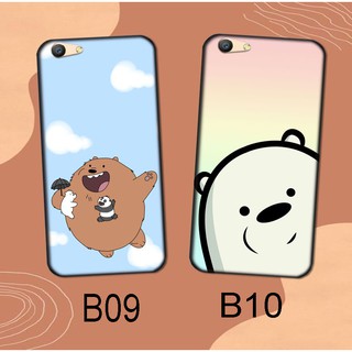 Ốp lưng OPPO F3 - F3 plus  BỘ HÌNH GẤU SIÊU XINH <3