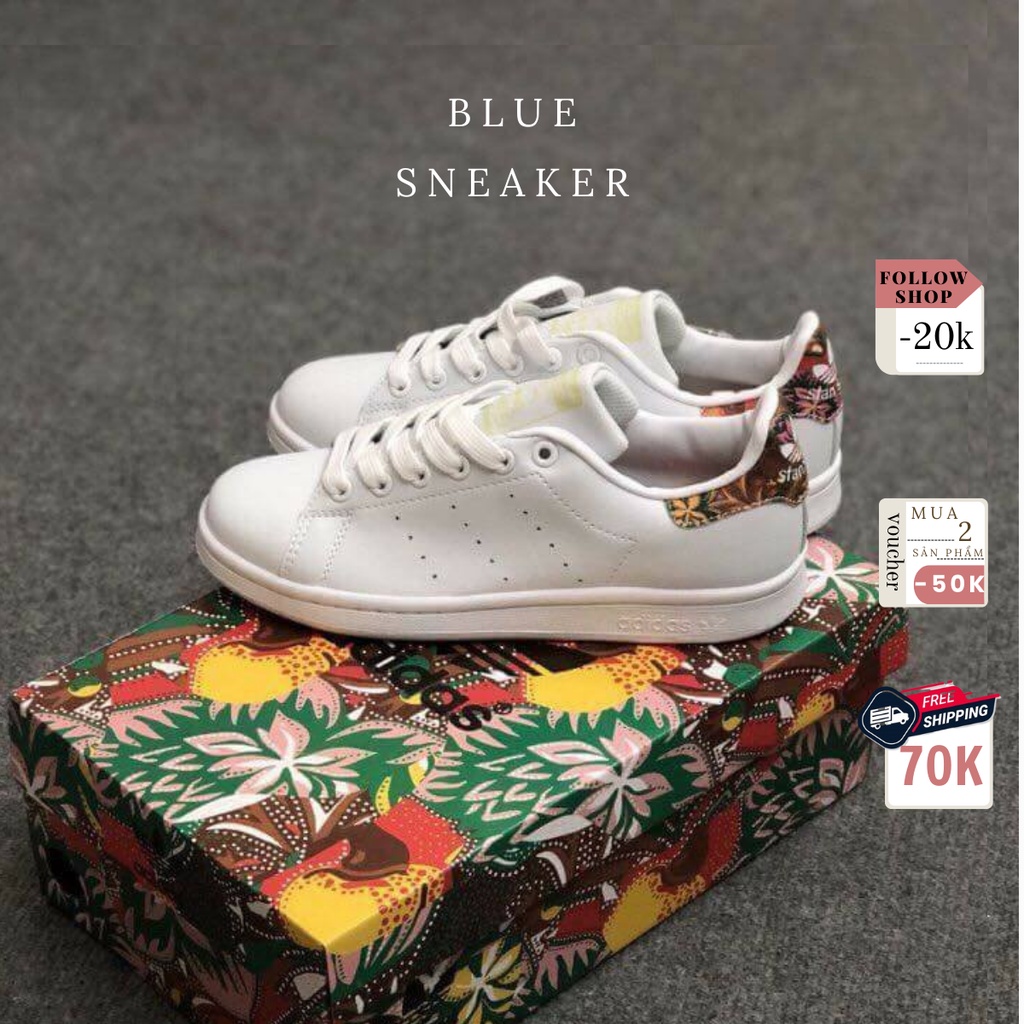 Giày Sneaker Adidas Stansmith Trắng Màu