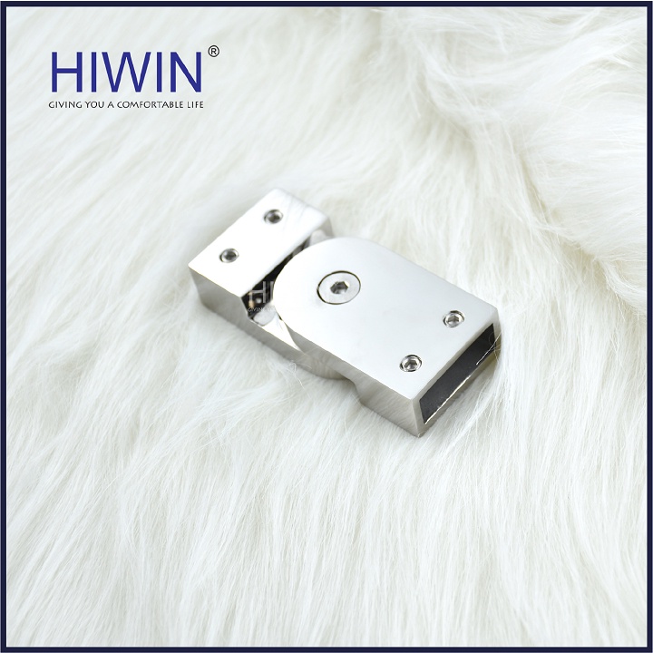 Chuyển góc đa hướng phòng tắm kính inox 304 mặt gương dùng cho ống 10x30mm HIWIN SB-616F