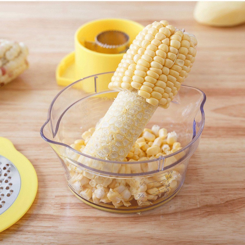 Dụng Cụ Hỗ Trợ Tách Hạt Bắp Siêu Nhanh Chóng Tiện Lợi