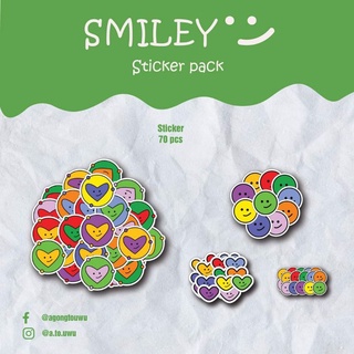 Sticker pack - smiley
