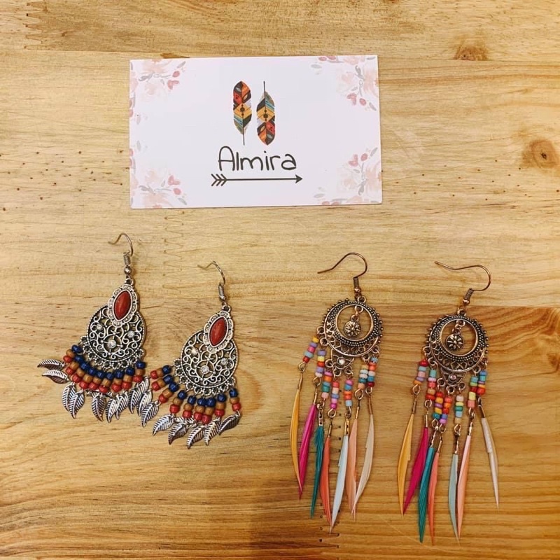 Khuyên tai Boho phong cách Vintage