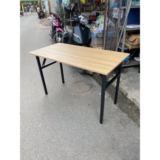 Bàn làm việc chân sắt gấp gọn