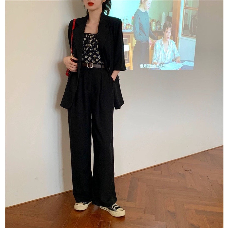 BIGSIZE nữ Áo blazer cổ vest tay cộc cho người béo mập 55-100kg - Phù hợp đi tiệc, công sở hoặc đi chơi | BigBuy360 - bigbuy360.vn