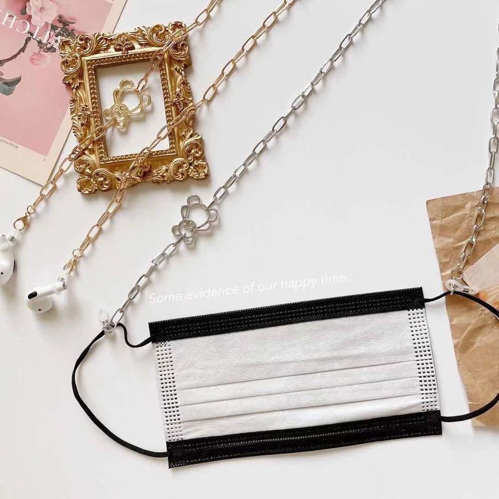 Dây Đeo Mắt Kính / Tai Nghe Bằng Hợp Kim Họa Tiết Hoạt Hình Phong Cách Âu Mỹ Độc Đáo