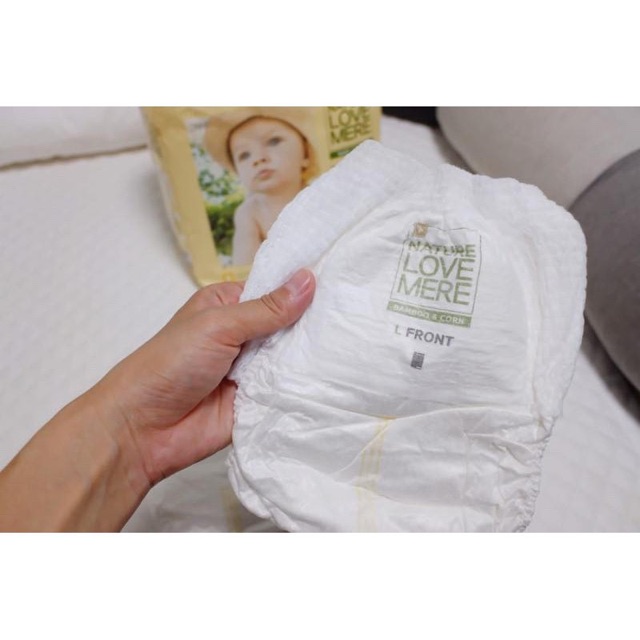 Miếng thử bỉm quần ( tách bịch) Nature Love Mere dòng cao cấp Bamboo &amp; Corn nội địa Hàn Quốc L1/XL1/XXL1