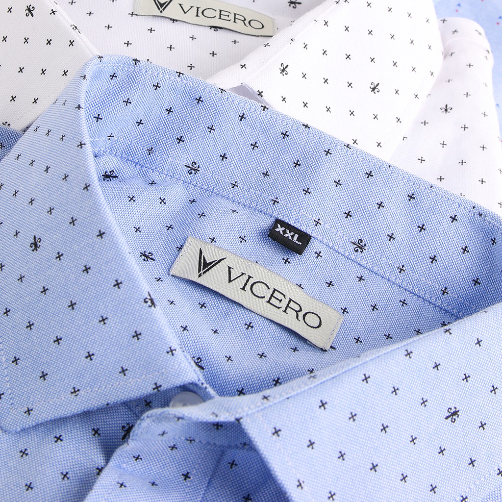 [Mã FAMALLT5 giảm 15% đơn 150K] Áo Sơ Mi Nam Ngắn Tay Công Sở Thời Trang VICERO | BigBuy360 - bigbuy360.vn