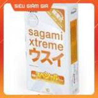 Bao cao su sagami xtreme super thin nhật bản - hộp 10 bao