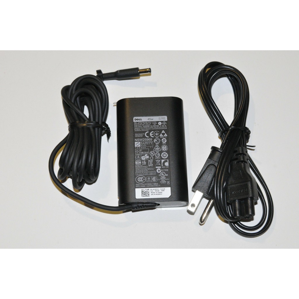 SẠC laptop  Dell XPS 13 9333 9343 9350 9360 45w 65W AC Power Adapter Laptop Chính hãng BH 12 tháng ZIN