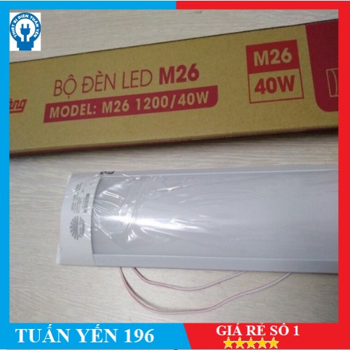 Đèn LED Bán nguyệt Nổi trần Rạng Đông M36 40W BDM26L BD M26L 120/40W