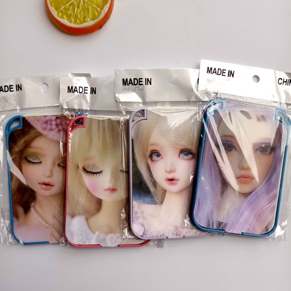 Gương Trang Điểm Mini Kiểu Gương 3D Bó Túi Tiện Lợi