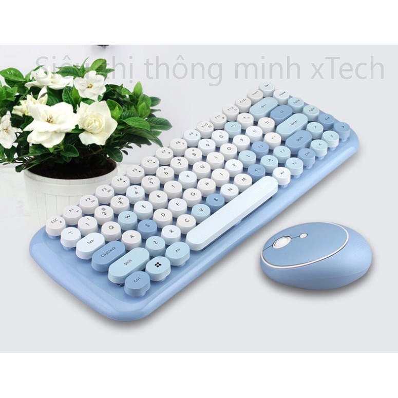 Combo bàn phím và chuột không dây MOFii CANDY chính hãng có sẵn | BigBuy360 - bigbuy360.vn