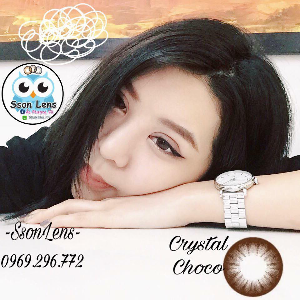 ( CÓ CẬN) Mẫu CIRCLE 14.2mm có ảnh mẫu đeo - Vassen Contact Lens Kính áp tròng