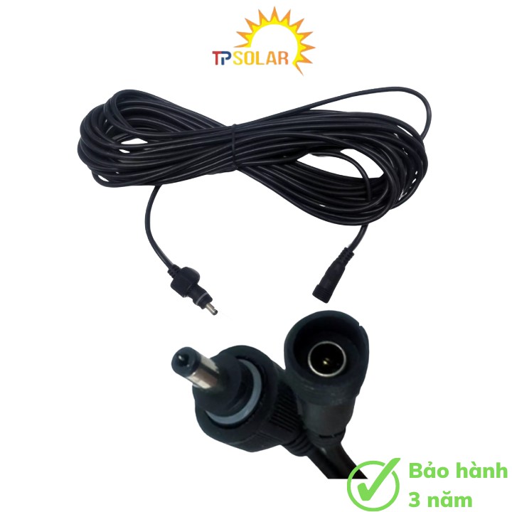 Dây nối dài cho Đèn Năng Lượng Mặt Trời JD Solar dài 5 Mét - Giắc đôi | BigBuy360 - bigbuy360.vn