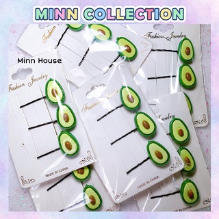 SET 3 KẸP TĂM TRÁI BƠ, KẸP HÌNH TRÁI BƠ XINH XẮN DÀNH CHO NỮ (ẢNH THẬT)