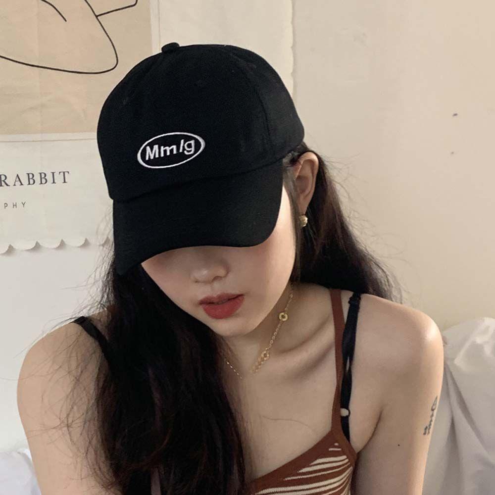 Mũ Lưỡi Trai Thêu Chữ Phong Cách Hip Hop Cho Cặp Đôi