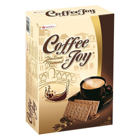 Bánh Quy Vị Cà Phê Coffee Joy 180g