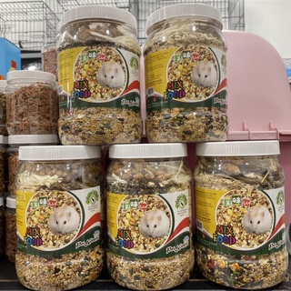 Thức ăn cao cấp cho Hamster ngũ cốc có hải sản cá khô kê chùm hướng dương kham láng