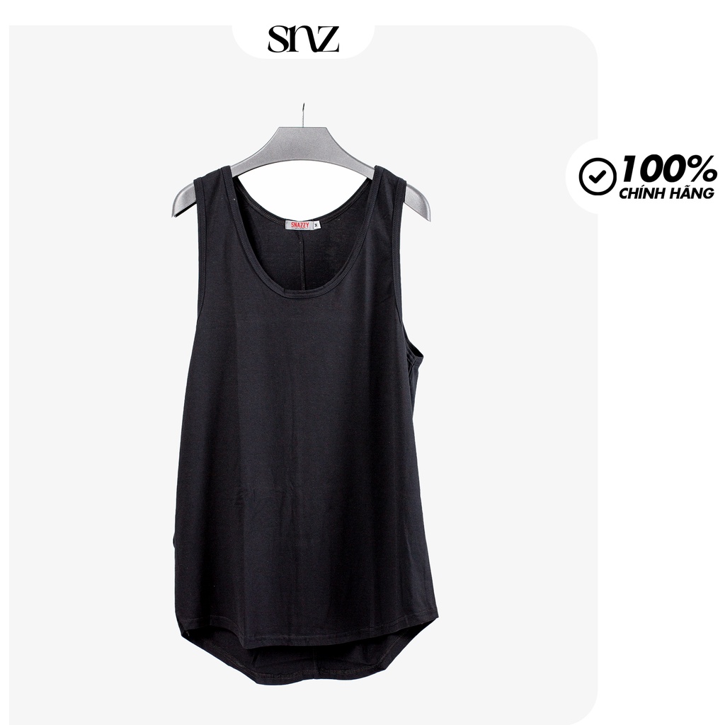 Áo Ba Lỗ Nam Co Giãn Thấm Hút Mồ Hôi Chất Liệu Cotton Siêu Thoáng Mát Snazzy Tanktop