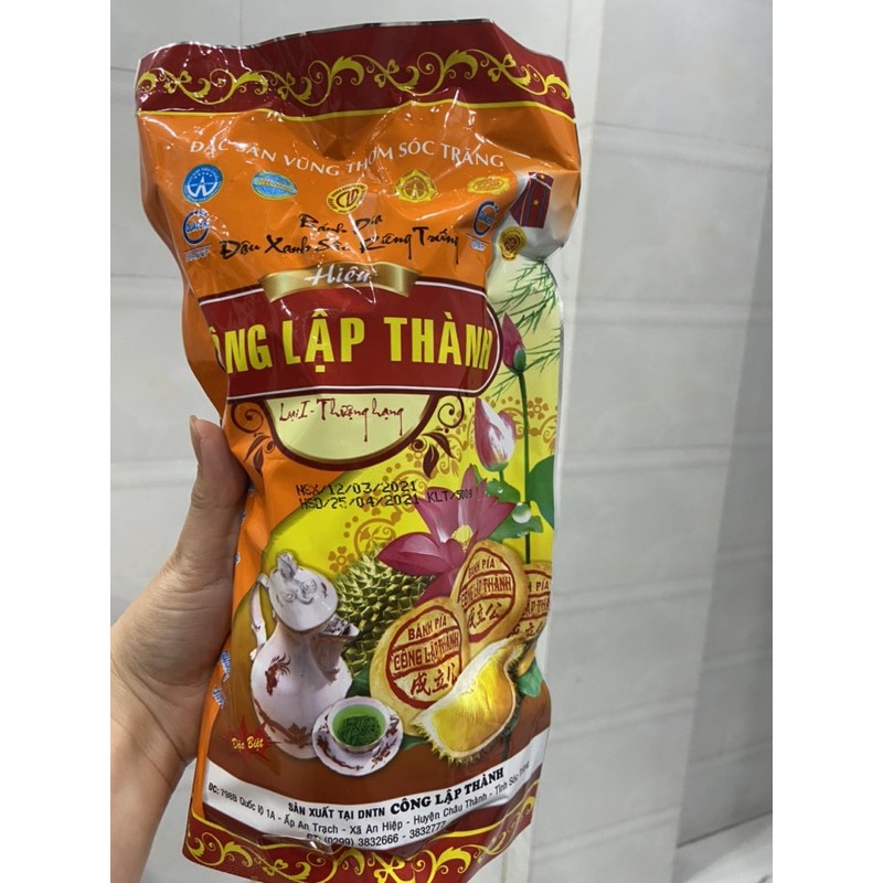 [Có giá buôn cực tốt] Bánh pía Sóc Trăng Công Lập Thành loại 500g