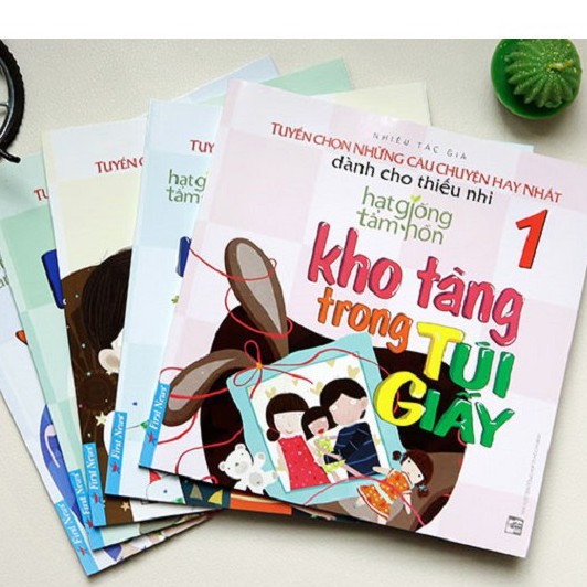 Sách - Hạt Giống Tâm Hồn Dành Cho Thiếu Nhi: Kho Tàng Trong Túi Giấy (Tái Bản)