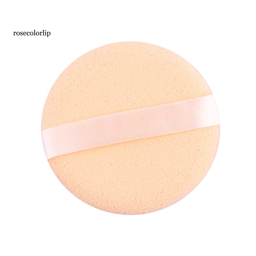 [Hàng mới về] Bộ 5 mút xốp tròn mềm đường kính 7.5cm dùng để dặm phấn kem trang điểm nền | BigBuy360 - bigbuy360.vn