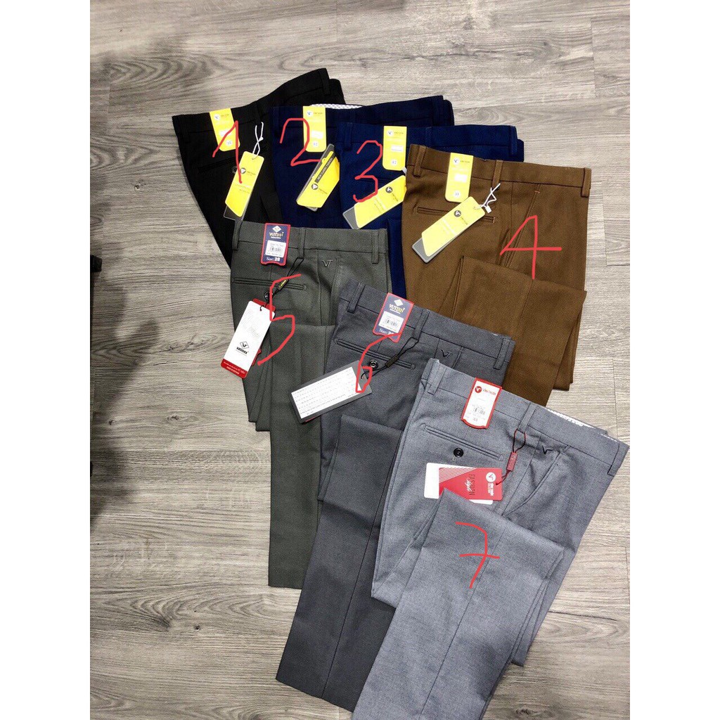 Quần âu xuất khẩu mới nhất 2019( ảnh do shop tự chụp)