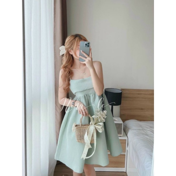 ĐẦM BABYDOLL NƠ LƯNG 2 DÂY DỄ THƯƠNG | BigBuy360 - bigbuy360.vn