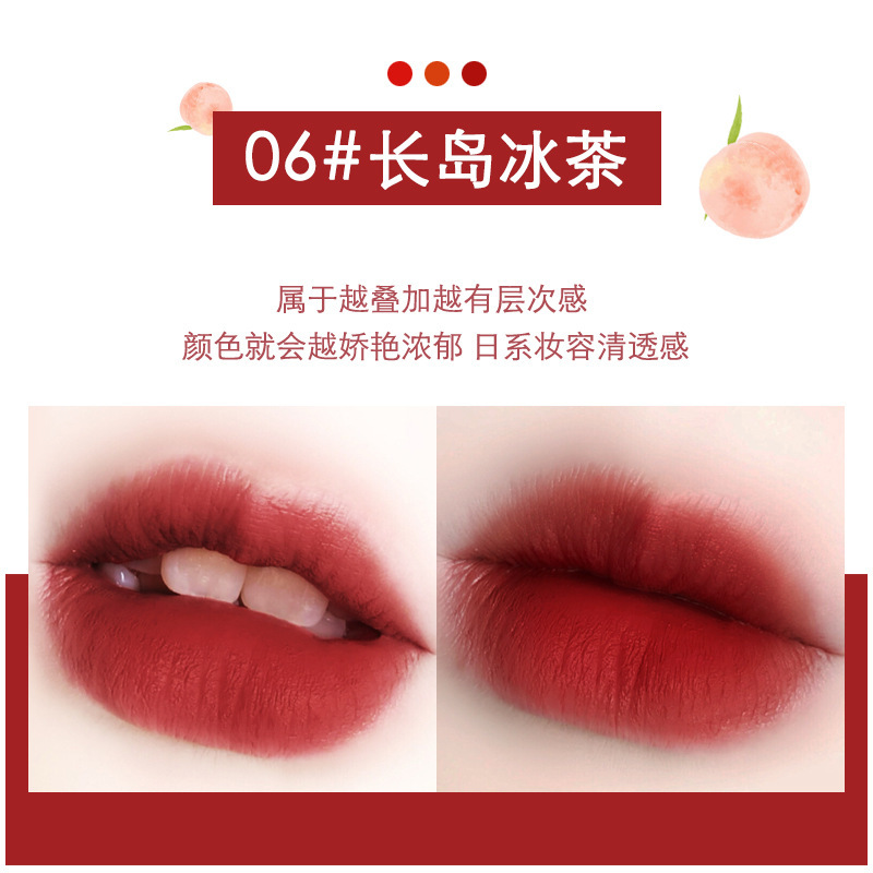 [Hàng mới về] Son kem mịn như nhung lâu phai không dính cốc làm đẹp cho nữ | BigBuy360 - bigbuy360.vn