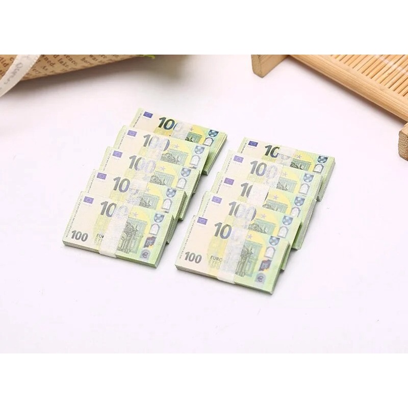 Mô hình tiền giấy Dollar đô la USD, Châu Âu Euro cho mô hình kích thước