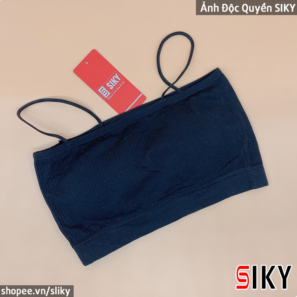 Áo Bra Thun Tăm 2 Dây, Áo Bra 2 dây có mút ngực BRA01