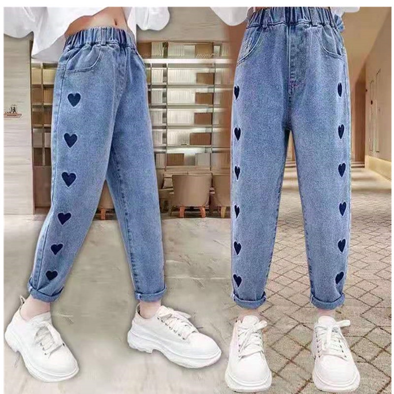 Quần Jeans Rách Dài Cho Bé Trai Và Bé Gái