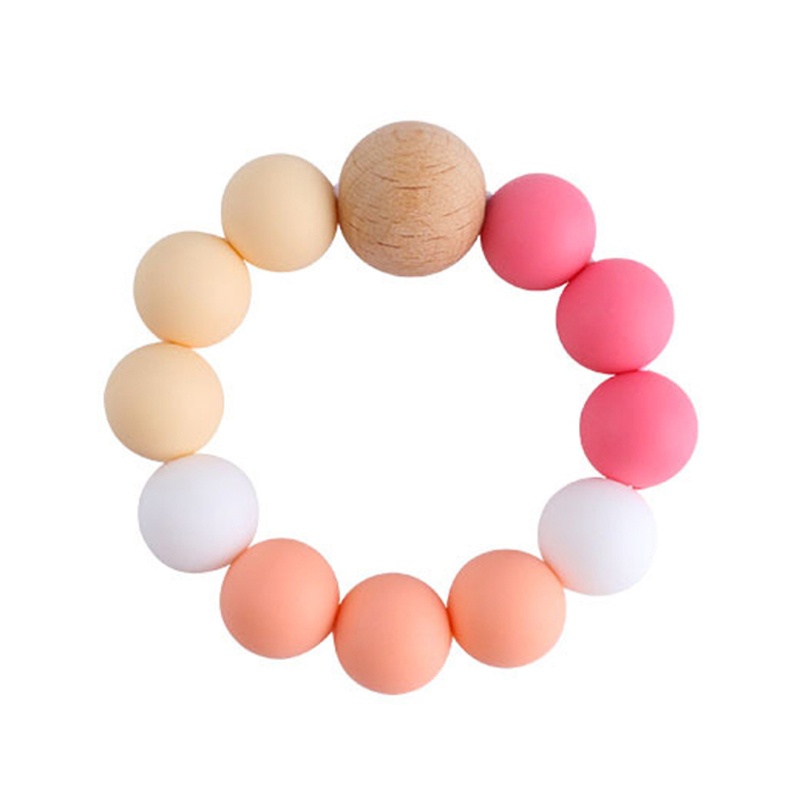 Đồ Chơi Vòng Silicone Tự Nhiên Cho Bé Mọc Răng