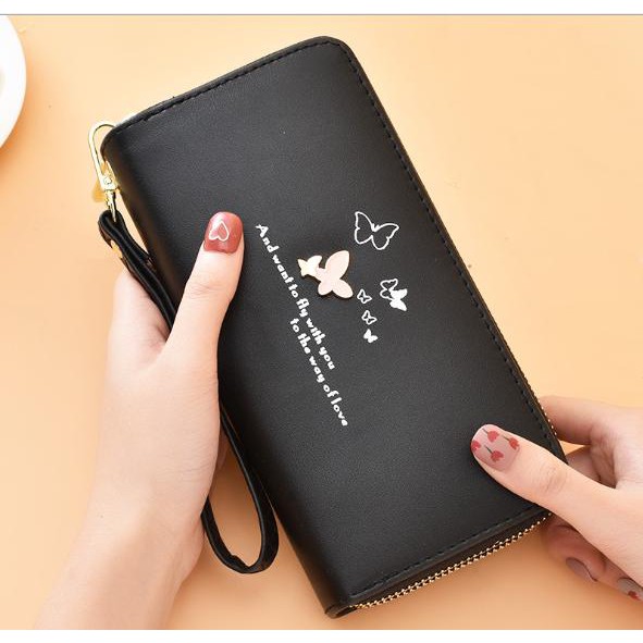 Ví nữ cầm tay hai ngăn Butterfly VBB125 | BigBuy360 - bigbuy360.vn