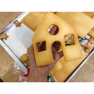 Bộ khuôn bánh nhà gừng 3D